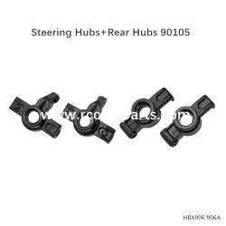 1/12 Parts HBX 906A/906 Steering Hubs+Rear Hubs 90105