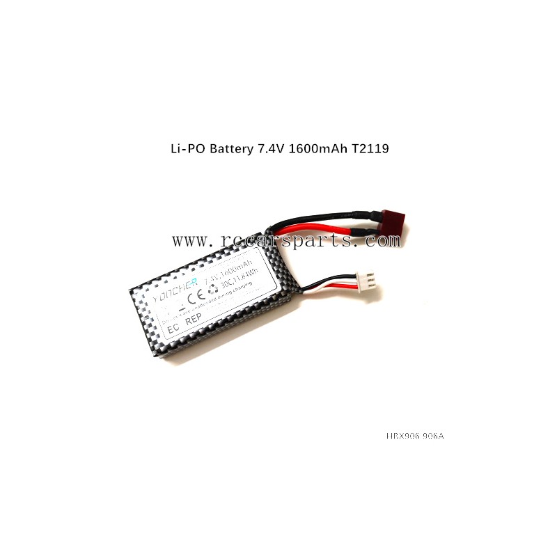 1/12 HBX 906A/906 Parts Upgrade Battery 1600mAh T2119