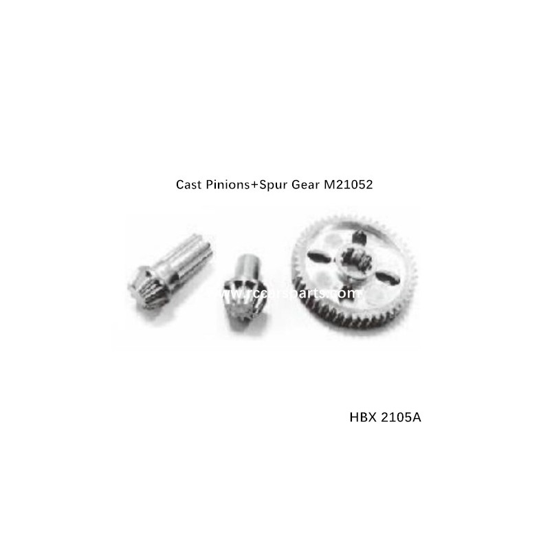 RC Car 2105A Spare Parts Cast Pinions+Spur Gear M21052