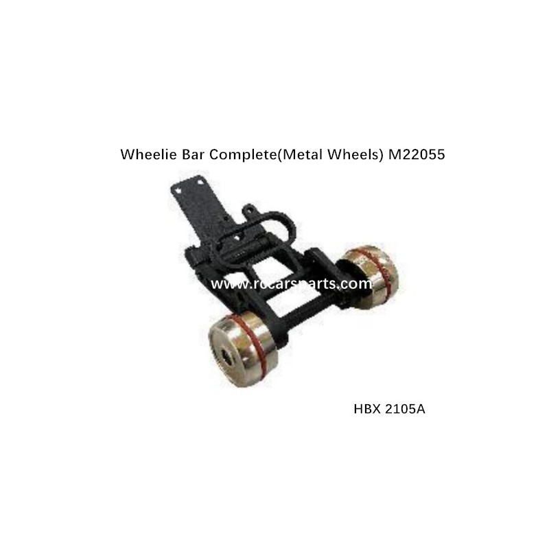 Haiboxing 2105A Parts Wheelie Bar Complete(Metal Wheels) M22055
