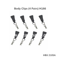 HBX 2105A Spare Parts Body Clips H166