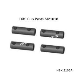HBX 2105A Spare Parts Diff. Cup Posts M21018