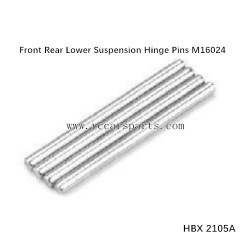 HBX 2105A Spare Parts Front Rear Lower Suspension Hinge Pins M16024