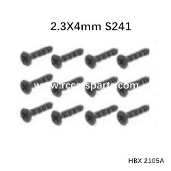 HBX 2105A Spare Parts Screws KBHO2.3X4mm S241
