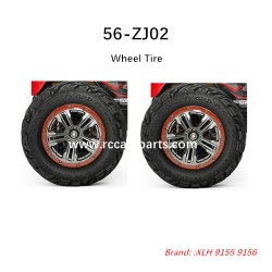 XLH 9155 9156 RTR Parts Wheel Tire 56-ZJ02