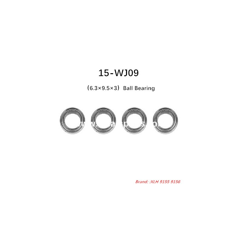 9155 9156 Parts (6.3×9.5×3) Ball Bearing 15-WJ09