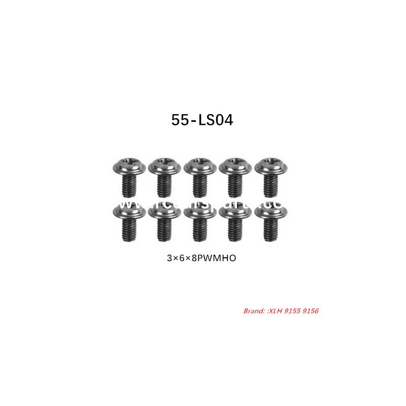 3×6×8PWMHO Screw 55-LS04 For XinleHong XLH 9155 9156