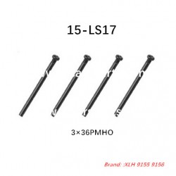 3×36PMHO Screw 15-LS17 For XinleHong XLH 9155 9156