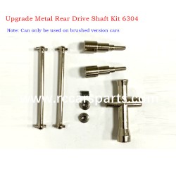SCY-16102 Upgrade Metal Rear Drive Shaft Kit 6304