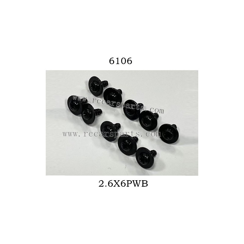 Suchiyu 16301 Parts Screw 2.6X6PWB 6106