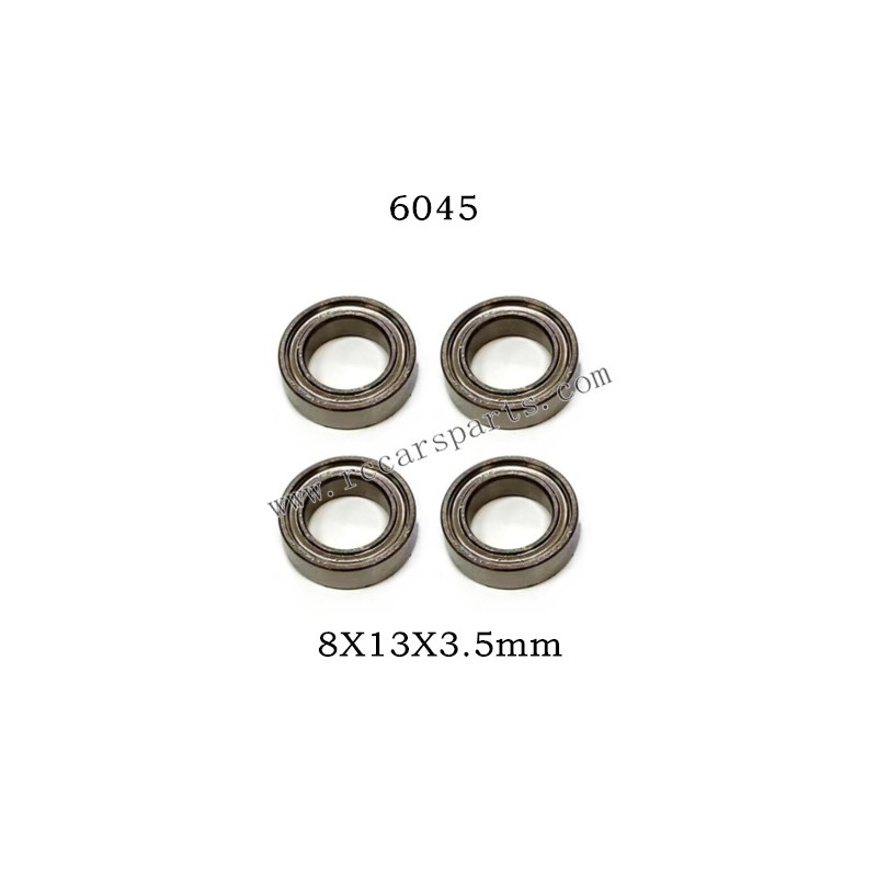 1/16 RC Car SCY 16301 Parts Ball Bearing 8X13X3.5mm 6045