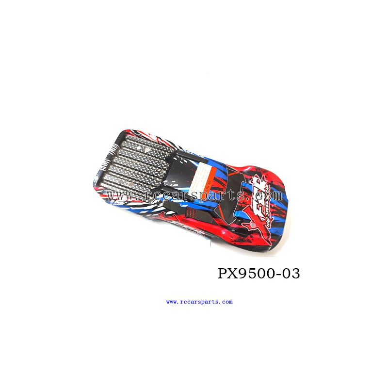 ENOZE 9501E Parts Car Shell Red PX9500-03