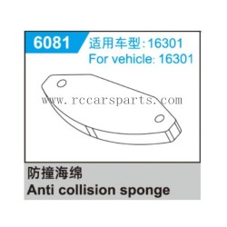 RC Car 16301 Parts Anti Collision Sponge 6081