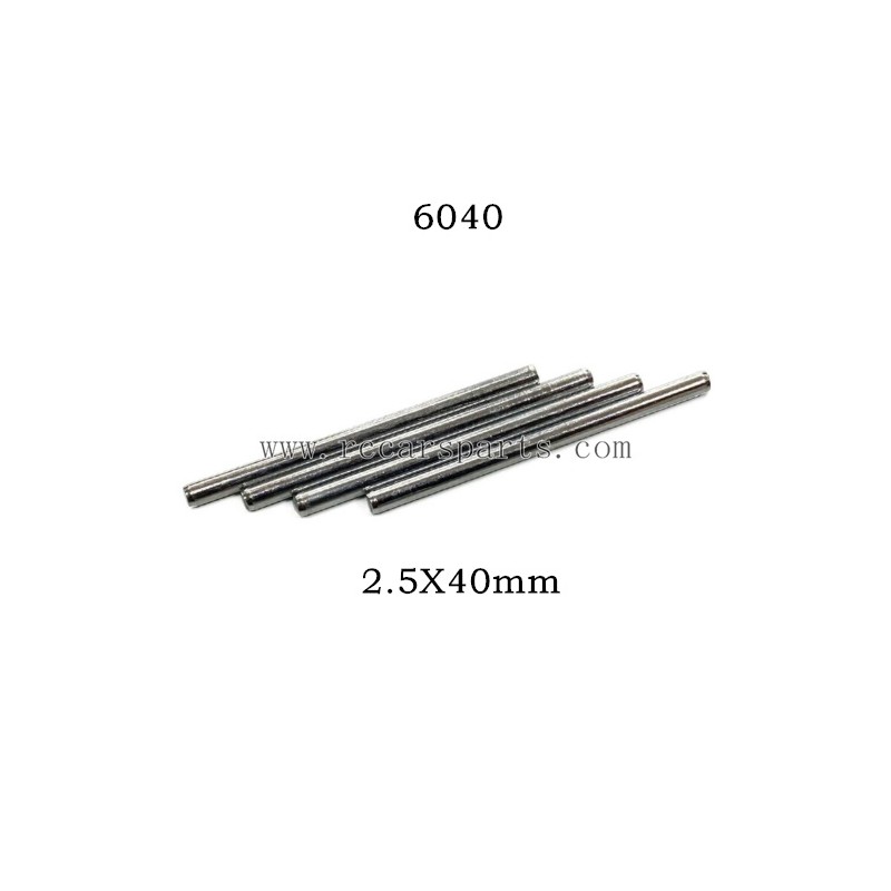 1/16 RC Car Parts Shaft 2.5X40mm-6040 For SCY 16302