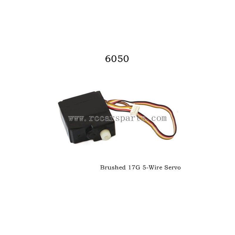 RC Car SCY 16303 Brushed 17G 5-Wire Servo 6050