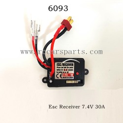 1/16 RC Car Suchiyu-16302 Parts Esc Receiver 6093 7.4V 30A