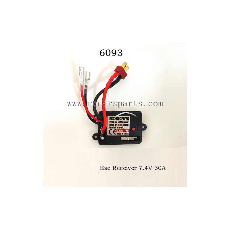 1/16 RC Car Suchiyu-16302 Parts Esc Receiver 6093 7.4V 30A