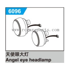 SCY 16302 RC Car Parts Angel Eye Headlamp 6096