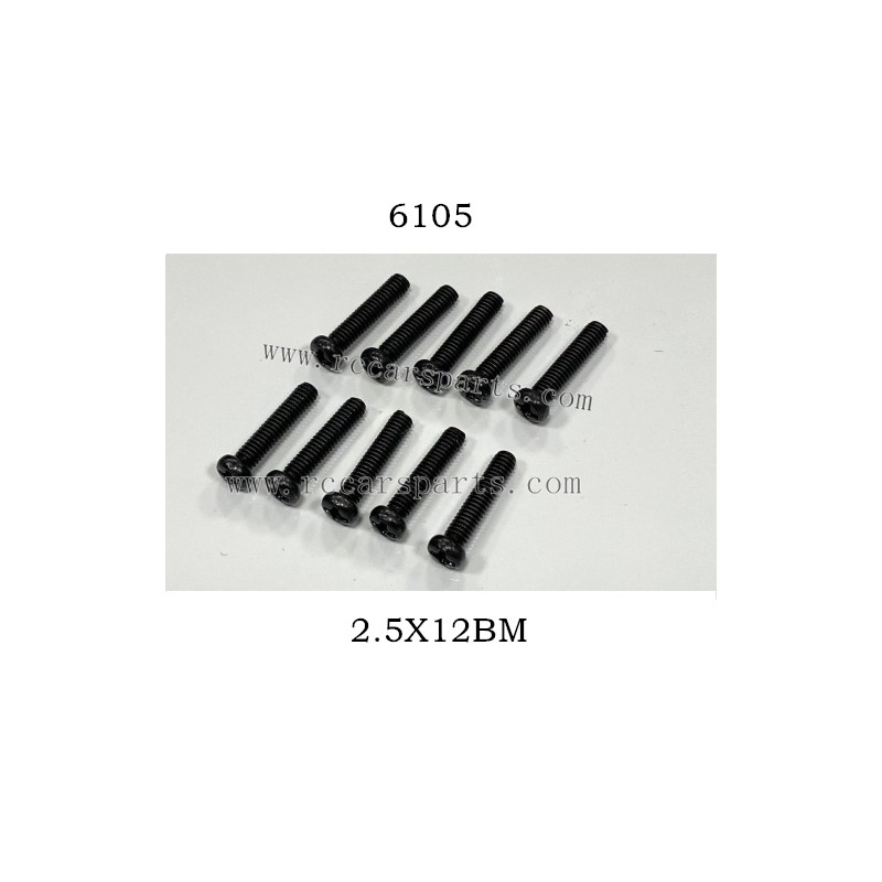 Suchiyu 16303 Parts Screw 2.5X12BM 6105