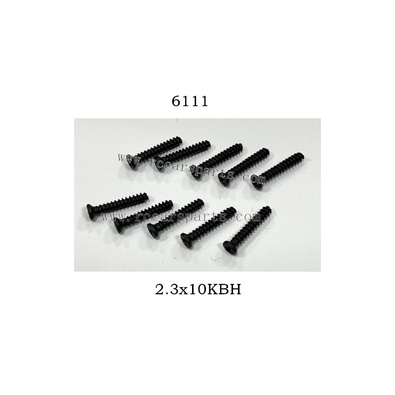 16302 RC Car Parts Screw 2.3x10KBH 6111