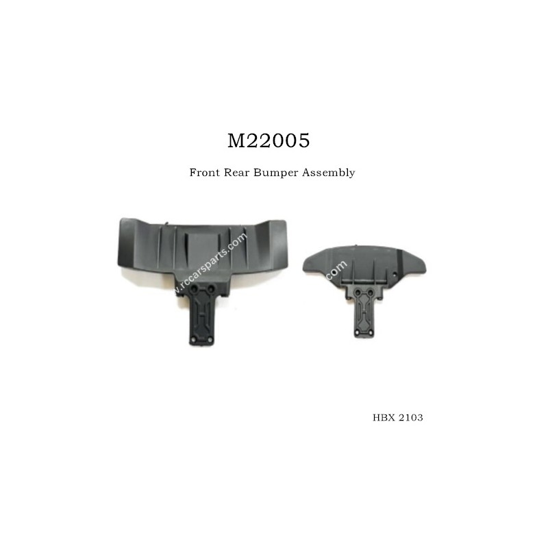 HaiboXing HBX 2103 Parts Front Rear Bumper Assembly M22005