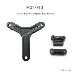 HaiboXing HBX 2103 Parts Servo Top Plate+Motor End Braces M21010