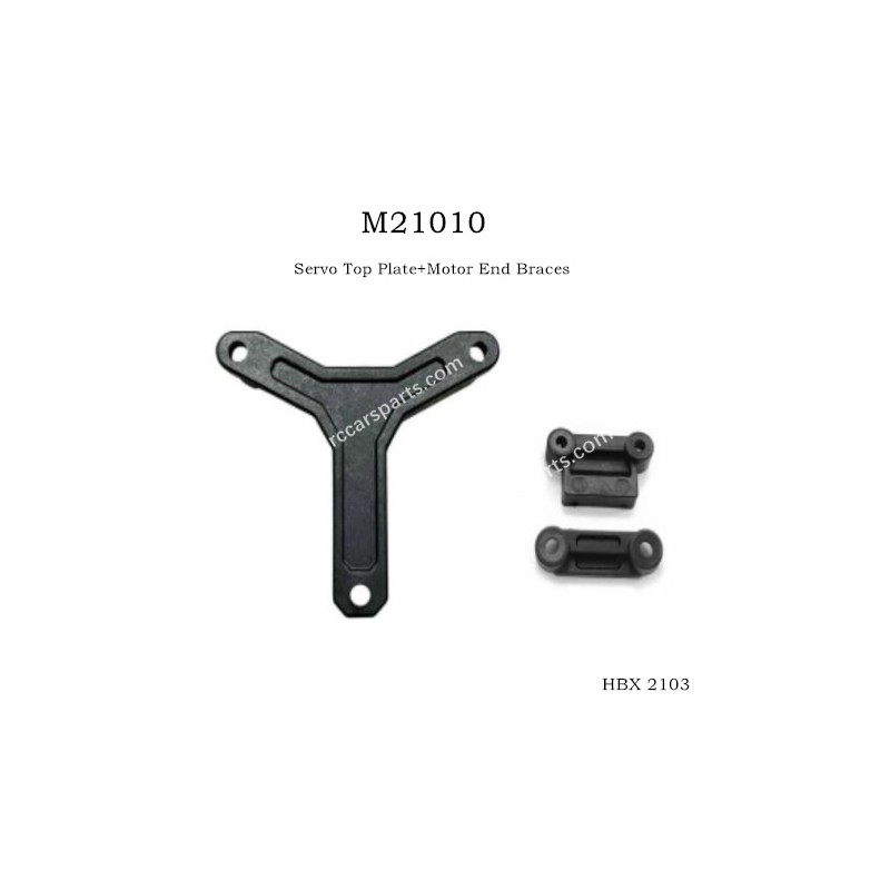 HaiboXing HBX 2103 Parts Servo Top Plate+Motor End Braces M21010