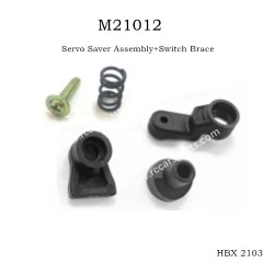 HaiboXing HBX 2103 Parts Servo Saver Assembly+Switch Brace M21012