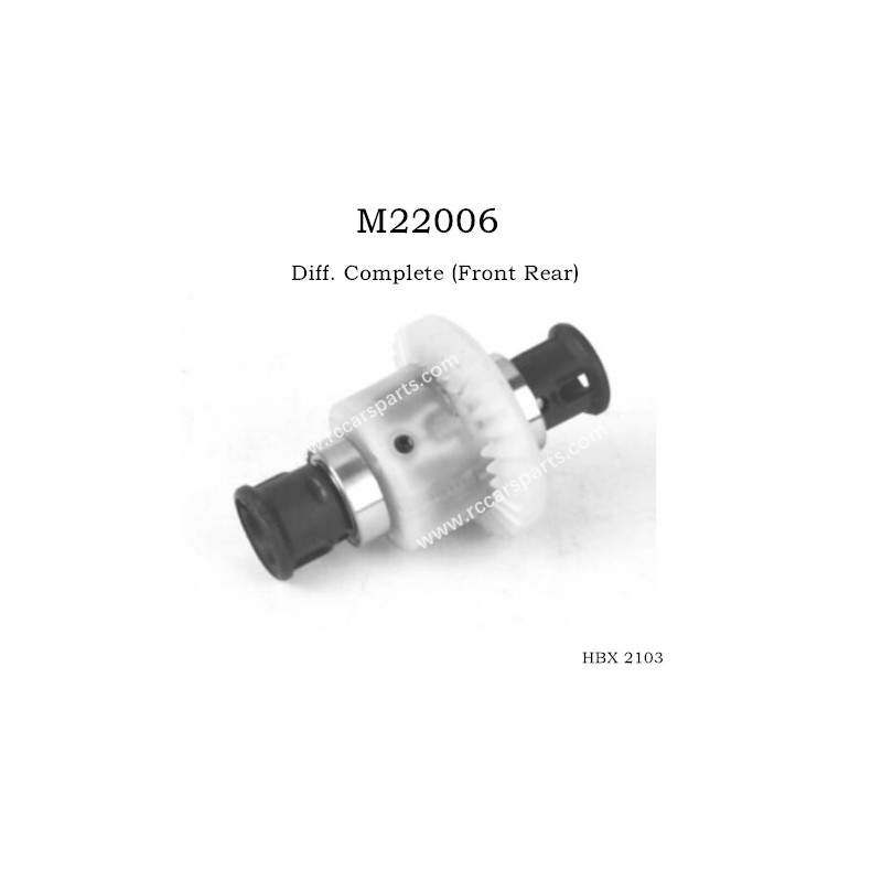 HaiboXing HBX 2103 Parts Diff. Complete (Front Rear) M22006