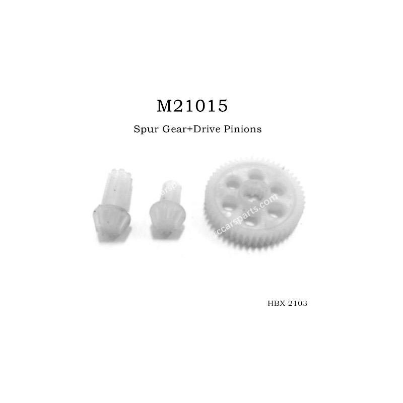 HaiboXing 2103 RC Car Parts Spur Gear+Drive Pinions M21015