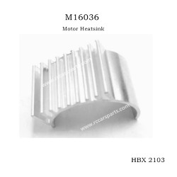 HBX 2103 RC Car Parts Motor Heatsink M16036, HBX RC Car 1/14 Parts