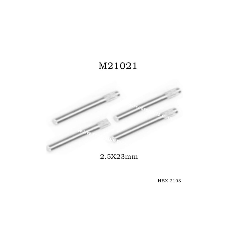 Haiboxing 2103 Parts Rear Hub Pins 2.5X23mm M21021