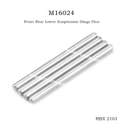 Haiboxing 2103 RC Car Parts Front Rear Lower Suspension Hinge Pins M16024