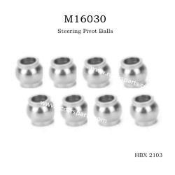 1/14 2103 RC Car Parts Steering Pivot Balls (8P) M16030