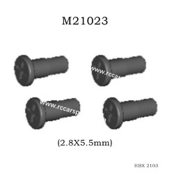 1/14 2103 RC Car Parts Steering Hub Screws (2.8X5.5mm) M21023