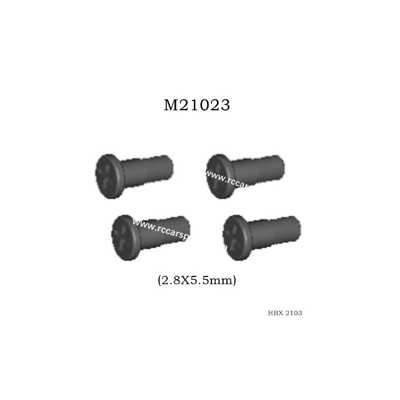 1/14 2103 RC Car Parts Steering Hub Screws (2.8X5.5mm) M21023