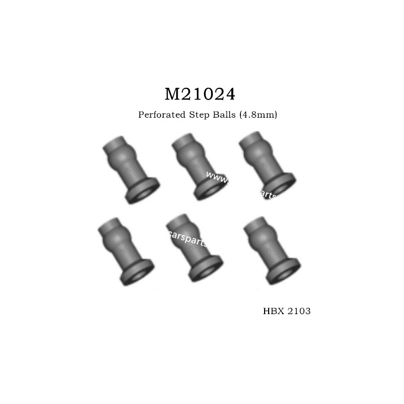 1/14 2103 RC Car Parts Perforated Step Balls (4.8mm) M21024