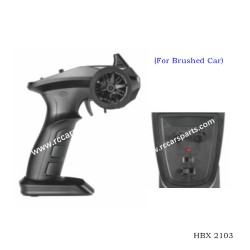 HBX 2103 Parts Transmitter (For Brushed Car), Single Indicator 12670X-2.4G