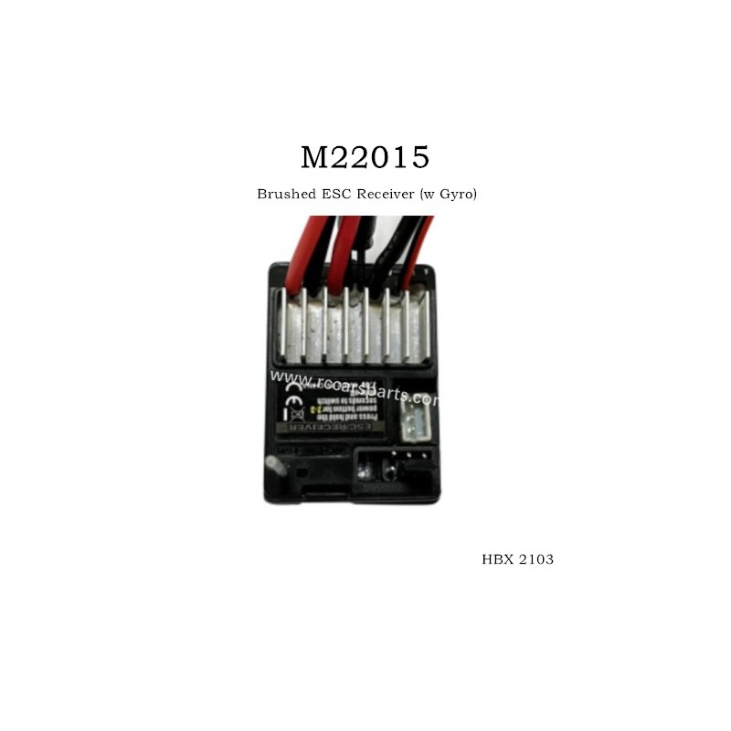 Haiboxing 2103 Parts Brushed ESC Receiver (w Gyro) M22015