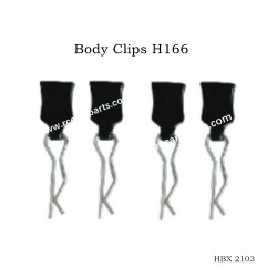 HBX 2103 Spare Parts Body Clips H166