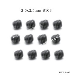 HBX 2103 Screws Parts 2.5x2.5mm S103
