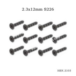 HBX 2103 Screws Parts 2.3x12mm S226