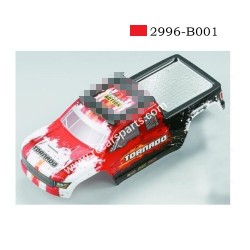 HBX 2996A Parts Shell Body (Red)2996-B001