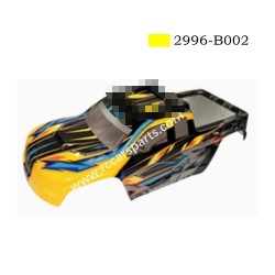 RC Car HBX 2996A Parts Shell Body (Yellow)2996-B002