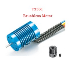 HBX 2996A Parts Brushless MotorT2501+Motor Pinion T2027BL