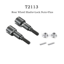 HBX 2996 Vehicles Models Accessories Rear Wheel Shafts+Lock Nuts+Pins T2113