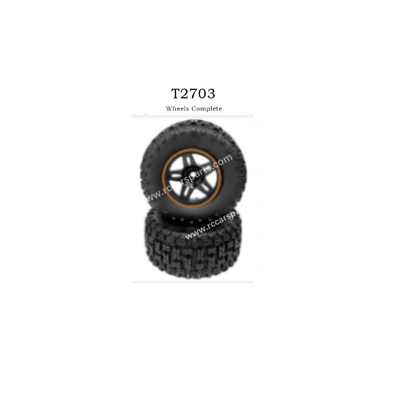 RC Car 2997A Parts Wheels Complete T2703