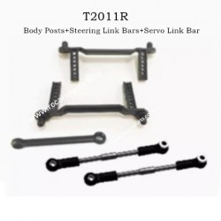 1/12 RC Car HBX 2997A Body Posts+Steering Link Bars+Servo Link Bar Accessories T2011R
