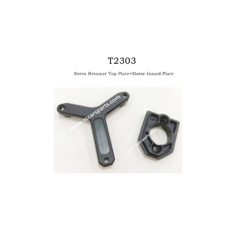 RC Car 2997A Parts Servo Retainer Top Plate+Motor Guard Plate T2303