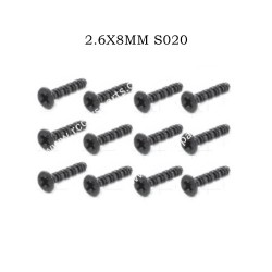 Screws 2.6X8MM S020 For HBX 2997A 2997 Parts